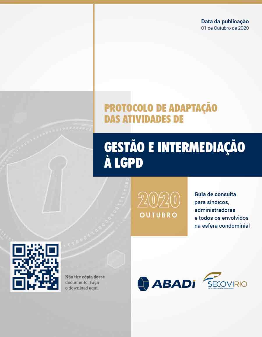 Protocolo de Adaptação das Atividades de Gestão e Intermediação à LGPD