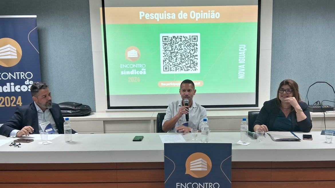 1 Encontro de Síndicos Nova Iguaçu é um sucesso no debate do cotidiano da gestão condominial