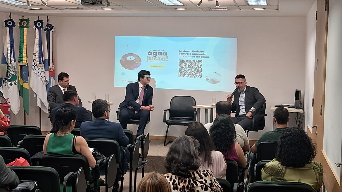 4 Tarifa Mínima X Consumo Real – Encontro CAJ aborda a questão da tarifa de água